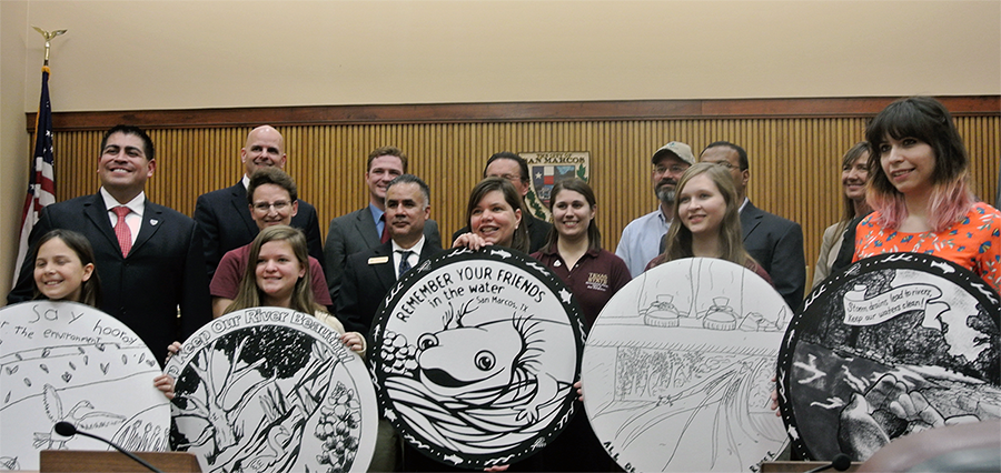 City of San Marcos Proclamation Day for Storm Drain Covers